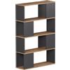 Vicco Divisorio per ambienti Eneos Antracite/Rovere dorato 80x124.5 cm