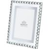 Hervit Cornice Portafoto Cristallo Elegant Trasparente Formato Foto 10x15cm - Scatola Regalo - Porta Foto Arredo Casa Ricordi Fotografici - Bomboniera - Regalo Eventi - 2 Misure - 18x23cm