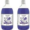 Generic Camomilla Torino - Fei Fan Diffusore Ambiente 26 Fragranze Naturali e Intense ad Alto Concentrato di Essenza - Made in Italy Formato Ricarica da 500ml - 2 Flaconi (Violetta e Talco)