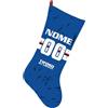 Generico Calza Befana Personalizzata con Nome e Numero Tifoso Calcio Full Print Dimensione 46x24 con Risvolto e appendono Materiale Pile Fronte E Policotone Retro (Tifoso Sampdoria)
