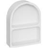 ATMOSPHERA CREATEUR D'INTERIEUR - Mensola a Muro Rivi 45x35cm Bianco