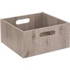 5 five simply smart 5five - cestino effetto rovere grigio mix n modul 31x15cm
