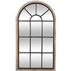 ATMOSPHERA CREATEUR D'INTERIEUR - Specchio in metallo nero Zoé 60x107cm
