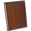 Ten Crest Rettangolare da Tavolo e Parete MDF colore Noce cod.EL35186 cm 20x1,5x25h by Varotto & Co.