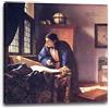 Printed Paintings Stampa su Tela Jan Vermeer - Il Geografo (1668/1669)