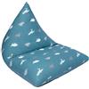 Ready Steady Bed Poltrona a Sacco da Bambino 96x120x96cm, Comodi Piramide Forma Pouf con Riempimento, Beanbag Morbida per la Stanza dei Giochi (Rex)