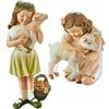 Loberon Clarisse Coppia di statuine - Set all'insegna dei bei Tempi passati - Poliresina accuratamente Dipinta a Mano, colorato
