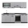 Vicco Mobile da cucina R-Line, Cachemire, 240 cm