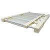 vet italy Vetrineinrete® Mensola estensibile per armadio mobile scaffale regolabile telescopico stand (DA 30 A 40 CM X 42 CM)