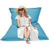 Gardenista Poltrona Sacco Pouf | Bean Bag Grande XXL per Interni & Esterni 125X160cm | Rettangolare Slab Beanbag per Adulti e Bambini | Incl. Borsa Interna Ricaricabile con Perle EPS (Alzavola)