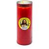 CERERIA Ceri VOTIVI T100 Pezzi 12 - Durata 7 Giorni - LUMINI Candele (Rosso)