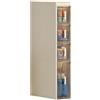 Generic Carrello Portaoggetti Sottile con Ruote da 14/18cm Nessuna Installazione Richiesta Organizer per Bagno In Plastica PP Cassetto Trasparente per Cucina, Lavanderia, Spazi Stretti(18 * 41.5 * 86cm)