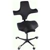 hag Capisco modello 8106 tessuto nero SEDIA DA UFFICIO