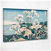 CheQuadro! Fuji da Gotenyama sul Tōkaidō Vedute del Monte di Fuji Hokusai Quadro KHK4, 100x70 cm