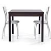 milani home - Tavolo di design - Apribile a libro - Allungabile - Rovere - 90x90/180