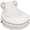 MEOWBABY Pouf Orso per Bambini, Beanbag, Bearly, Cremoso