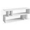 Vicco Mobile tv Karel, Bianco, 120 x 50.6 cm, adatto come supporto TV con ripiani aperti