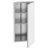 HOMCOM Armadietto Angolare Bagno con Chiusura Magnetica 60x30x18.4cm