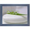 Online-GalleryKing Cornice Foto 45 x 30.5 cm Cornice per Poster Puzzle Collage di Foto Colore Blu Ardesia in Vetro antiriflesso e Cornice in MDF da 35 mm