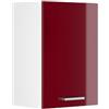 Vicco Pensile da cucina R-Line, Rosso lucido, 40 cm, per la libera combinazione all'interno di sistemi cucina modulari