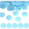 QUARKZMAN 150 PZ Paillettes Piane Rotondo, 30mm/1.2 Pollici Grandi Paillettes per Artigianato Resina Gradiente AB Azzurro Paillettes Sfumate con Fori Singoli per Artigianato Fai da Te Cucito