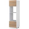 Vicco Mobile cucina microonde R-Line, Sonoma, 60 cm