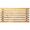 Raw Wood - Testiera letto King Size in legno massello 180x80 cm Stile Nordico Fatto a mano in Spagna - Aino Oak