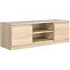 meble masztalerz Mobile Tv 120 cm - Soggiorno Moderno Mobili - Parete Attrezzata Soggiorno Moderna - Mobiletto Porta Tv - Mobile Salotto - Sonoma 120 x 38,5 x 39 cm