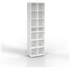Vicco mobile porta scarpe Paris, Bianco, 52.4 x 183 cm 14 scomparti