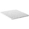Vicco Top cucina R-Line, Bianco/marmo, 50 cm, adatto per il montaggio su mobili base e piani di lavoro