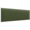 murando - Testiera Letto Imbottita - Rettangolo - Velluto Qualità - Antimacchia - 30x90 cm 1 Pezzo - Pannelli Decorativi per Pareti - Cuscini Testata Letto - Pannelli Imbottiti per Cameretta - Kaki