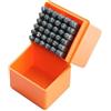 Generico 36 Pezzi Punzoni Lettere e Uumeri, 1.5mm Punzoni Numeri per Metallo, Punzoni di Marcatura Alfabeto per Metallo Legno Pelle Plastica