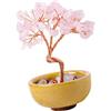RWAJZAX Prosperità Cristallo Portante Albero Di Ricchezza Cristallo Albero Di Soldi Lucidatura Pietre Gemme Decori Per Cercando Di Successo Decori