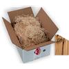 Moretti® TRUCIOLO Legno per Decorazioni Cesti Natalizi | in Legno Naturale | Imballo di Legno Essiccato | in Regalo Tagliere in Legno di Ontano (3 kg)