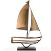 ZHZXBDGQ Barca a vela in metallo porta bottiglie di vino 1 bottiglia autoportante stand di stoccaggio vino rosso rack tavolo festa armadio vino ornamenti display