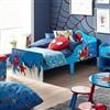 Disney Lettino Spiderman Bambini 3-8 Anni Legno con Sponde 143x75x64cm
