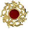 Holyart Ostensori, Teche, Reliquiari Metallo: Reliquiario Corona Spine Ottone Dorato 2 cm