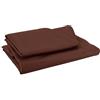 Bepouf - Pouf a Sacco Media Vuoto 70Øx110H cm 220L 100% Ecopelle Marrone no Imbottito, Pouf Poltrona Salotto Camera da Letto, Sedersi Comodo Lavabile, Poltrona Sacco Anallergica Impermeabile