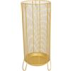 LIFKOME Porta Ombrelli Dorato in Ferro Design Elegante E Funzionale Per Spazi Ridotti Supporto Per Ombrelli Corti E Lunghi