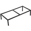 5 five simply smart 5five - gambe per scaffali in metallo mix n modul 67x29cm nero