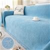 HLTQL Copridivano 3 4 2 1 Posti Impermeabile AntiGraffio Gatto、Telo per Divano Angolare、Coperta per Divano Angolare、Gran Foulard per Divano con Penisola(#7,180x300cm)
