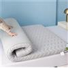 ZJIQOH Materasso Futon Giapponese Pieghevole e Arrotolabile Spessore 8 Cm, Tappetino Da Letto Da Pavimento Portatile, per Divano Letto, Lettino Da Campeggio, Dormitorio(Gray,70 x 190 x 8 cm)