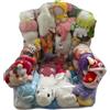 CGACCSD Pouf Trasparente Peluche, Pouf A Sacco per Peluche, per Riporre E Organizzare La Cameretta dei Bambini (Copertura, Imbottitura Non Inclusa)