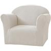 Generic Copridivano Elastico per Poltroncina Piccola - Copertura Divano Bambini ，Tessuto Morbido Copripoltrona Bimbi Lavabile, Rivestimento Divano Piccolo per Ragazzi Ragazze(Beige)