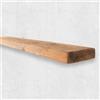 Chill House Mensola Galleggiante Rustica 15cm x 3.5cm, Teak, 120cm