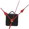 DOITOOL 1 pz Meccanismo Orologio al Quarzo silenzios meccanismo di Movimento per Orologio Kit di movimenti per Orologi da Parete con 3 lancette per Orologio da Parete Senza Batteria (Mano Rossa)
