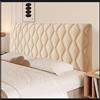 uyeoco 180/150 Copri Testiera Letto Imbottita、Copri Testata Letto Una Piazza E Mezza、Copritestata Elasticizzata per Letto、Copertura Testata Letto Matrimoniale(Curry,130cm(51))