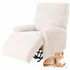 YWQJL Copri Poltrona Elettrica Reclinabile con Braccioli Copri Poltrona Relax Copripoltrona Relax Universale Copripoltrona 1 Posto/Set da 4 Pezzi(04)
