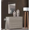 ERREBI Cassettiera Como' con 3 cassetti Colore Olmo Lady L103
