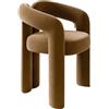 MUBOYI Poltrone da trucco, tavoli da toeletta e sgabelli for camere da letto moderne e minimaliste, poltrone for unghie(Coffee)